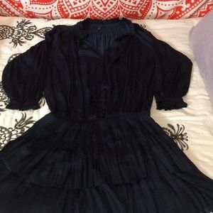 Peasant top mini dress